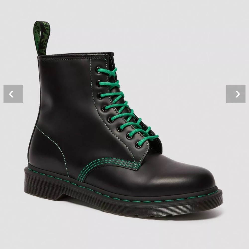 Dr Martens Limited Edition RARE Green Stitching
